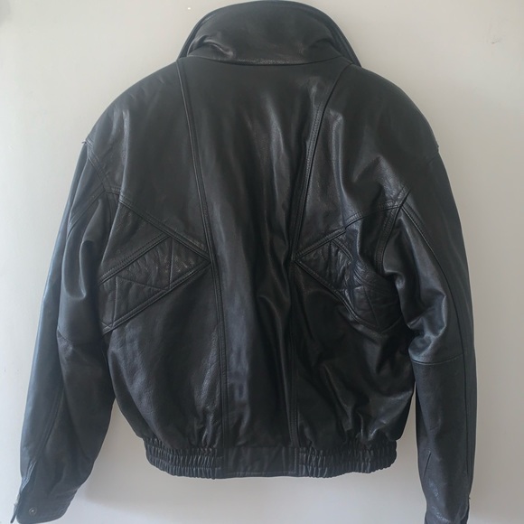 HEAVY| Vintage Wilson Leather Jacket - Picture 2 of 6